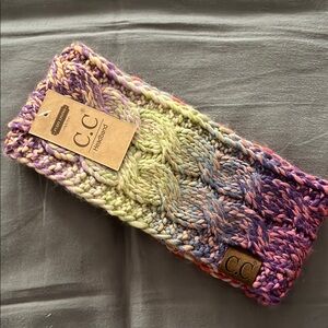 C.C Women's Multicolor Knit Headband